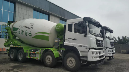 中集凌宇燃氣版混凝土攪拌車成功交付，助力峨眉地區綠色建材運輸